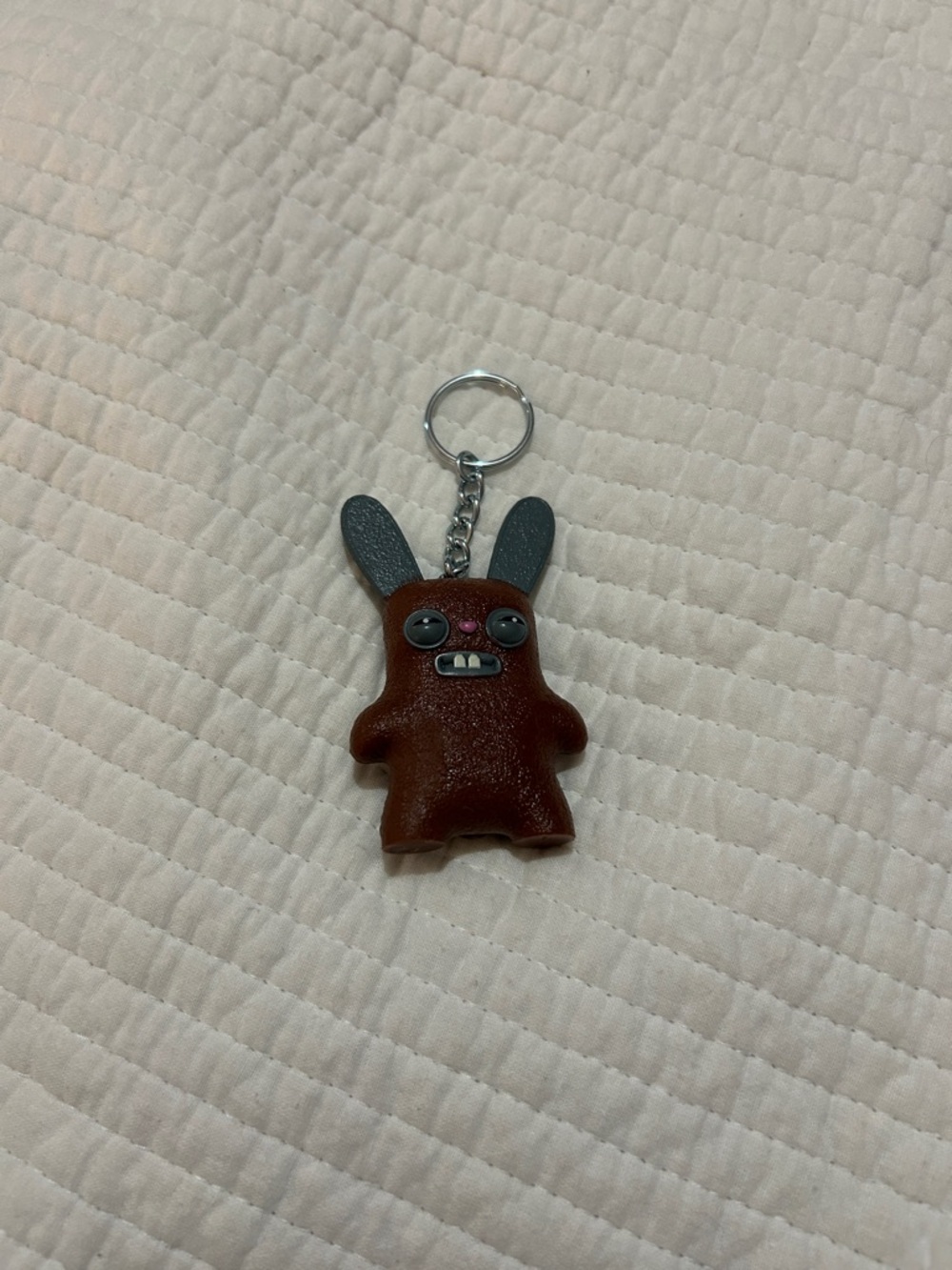Brown Fuggler Bunny Keychain
